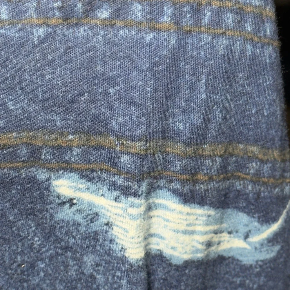 NWT Joe Boxer Men Blue Denim Print Pajama Pants Faux Distressed Lounge Sleepwear